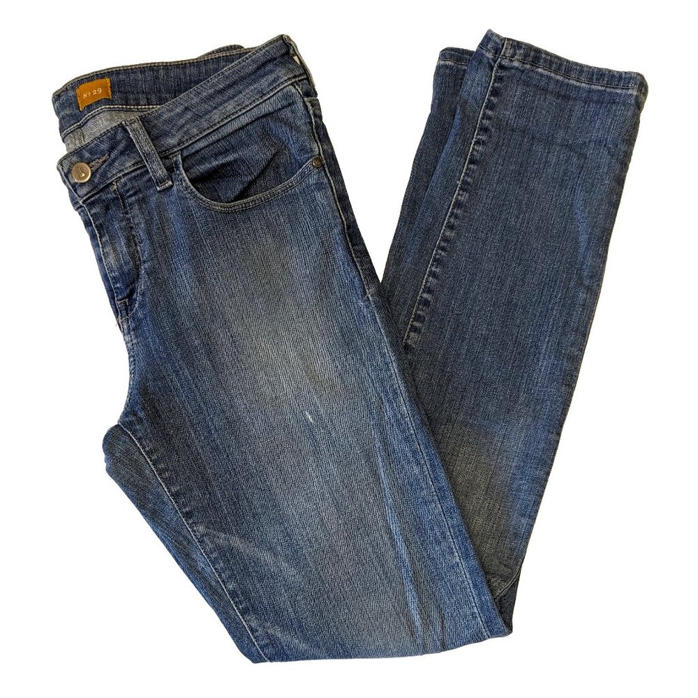 Pilcro Straight Leg Light Wash Jean